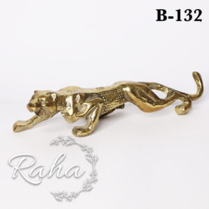 مجسمه برنجی ببر B132