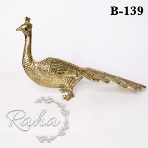 مجسمه برنجی طاووس B139
