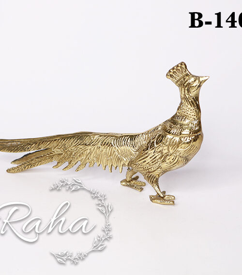 مجسمه برنجی طاووس B140