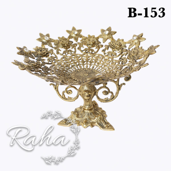 ظرف میوه خوری برنجی B153