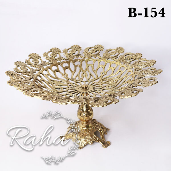 ظرف میوه خوری برنجی B154