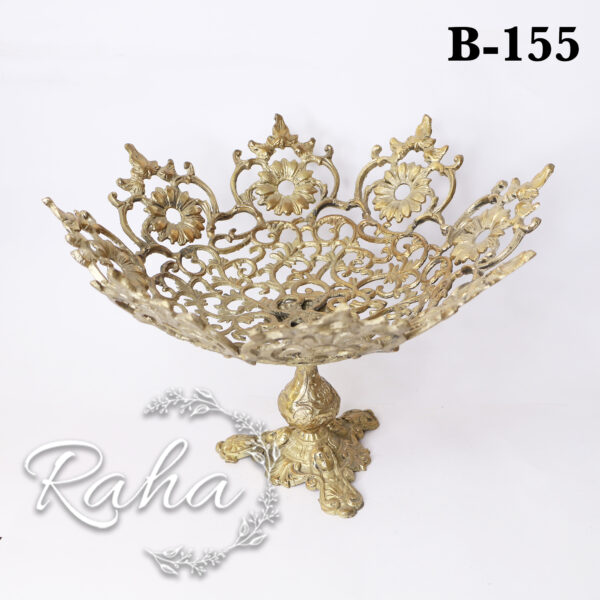 ظرف میوه خوری برنجی B155