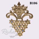 دیوار کوب گلدان تخت B106