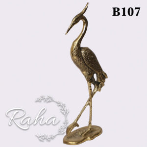 تندیس درنا برنجی B107