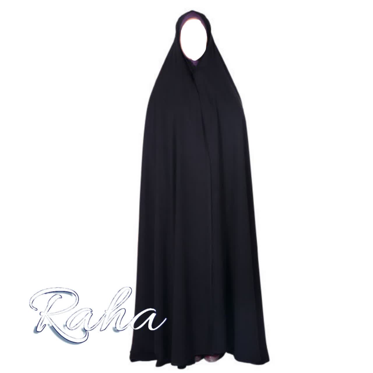 چادر سنتی رها (حریر اسود اعلا)